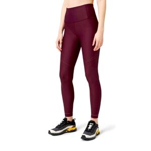Lululemon Zoned In Tight Activewear Leggings Women's sz 4 in Cassis High Waist